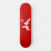 Long Wait Sign Skateboard (Vorderseite)
