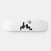 Long Wait Sign Skateboard (Horizontal)