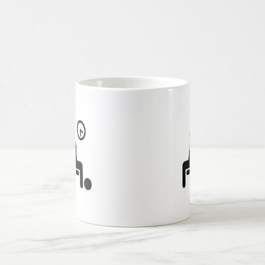 Long Wait Sign Verwandlungstasse (Mittel)