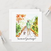 Long Walk Home Karte (Vorderseite/Rückseite Beispiel)