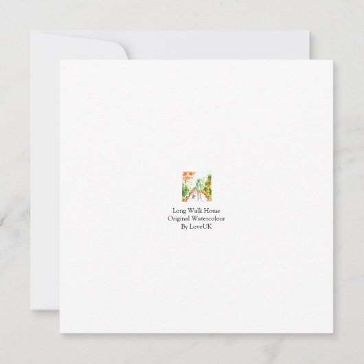 Long Walk Home Karte (Rückseite)