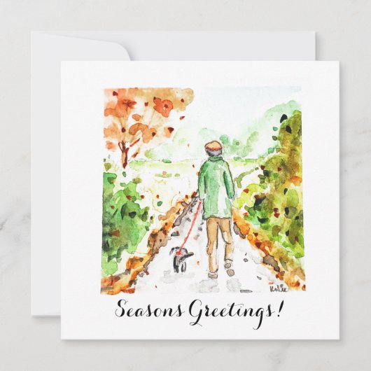 Long Walk Home Karte (Vorderseite)