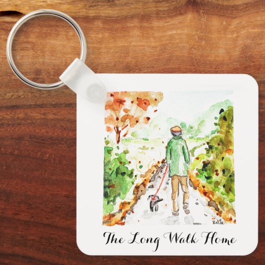 Long Walk Home Schlüsselanhänger (Vorderseite)