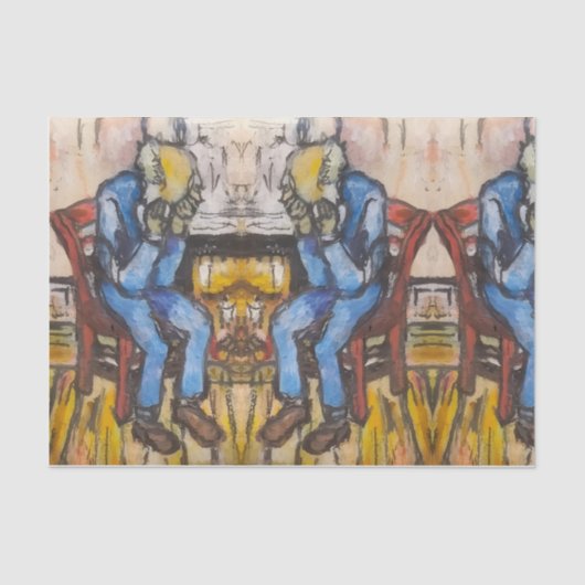 Long Walk Home Seidenpapier (Vorderseite)