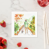 Long Walk Home Serviette (Beispiel)