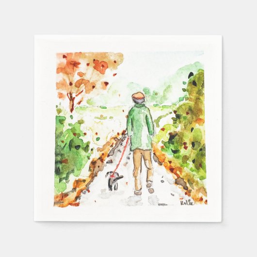 Long Walk Home Serviette (Vorderseite)