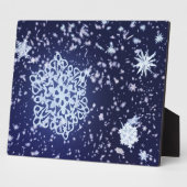 Long Winter's Night Plaque Fotoplatte (Seite)