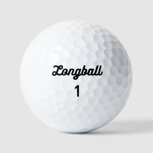 Longball Golf Ball (Vorderseite)