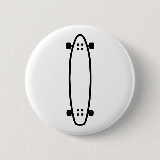 Longboard Button (Vorderseite)