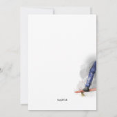 Longboard Einladung (Rückseite)