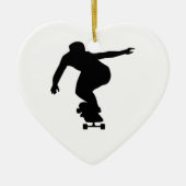 Longboard Keramikornament (Vorne)