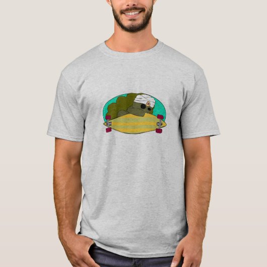 Longboard Squirreldini T-Shirt (Vorderseite)