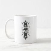 Longboard Stay Rad Kaffeetasse (Links)