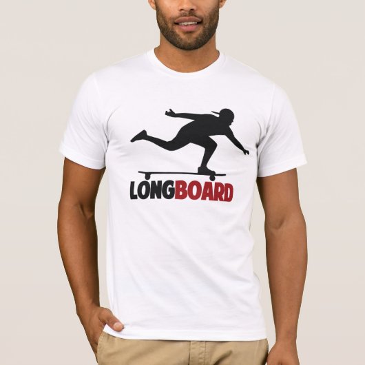 Longboard T-Shirt (Vorderseite)