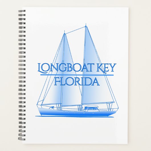 Longboat Key Coastal Nautical Segelsegler Planer (Vorderseite)