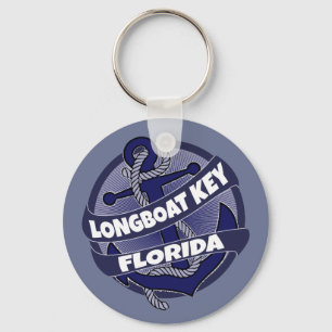 Longboat Key Florida Ankerwirbel Schlüsselanhäng Schlüsselanhänger