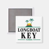 Longboat Key Florida Magnet (Vorderseite/Rückseite)