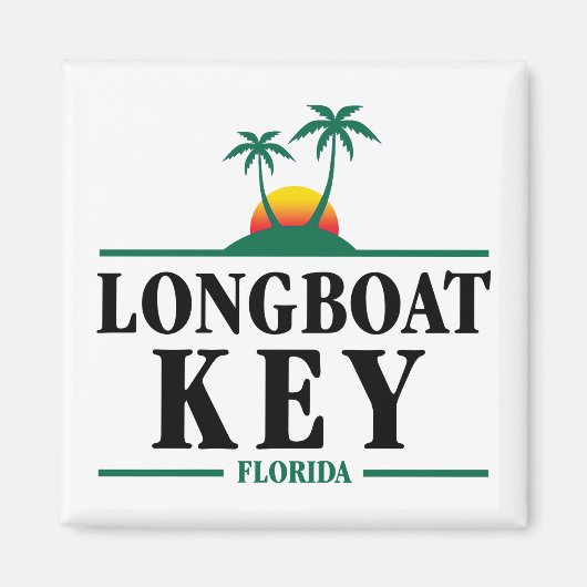 Longboat Key Florida Magnet (Vorne)