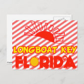 Longboat Key, Florida Postkarte (Vorne/Hinten)