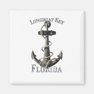 Longboat Key Florida Urlaub Nautische Anker Magnet