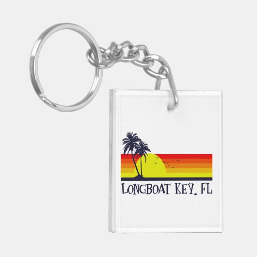 Longboat Schlüsselflorida Schlüsselanhänger (Vorderseite links)