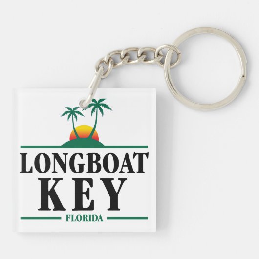 Longboat Schlüsselflorida Schlüsselanhänger (Rückseite)