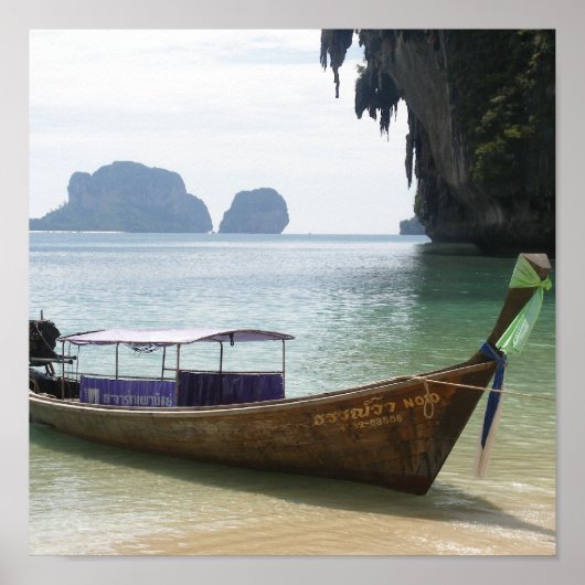 Longboat Thailand Poster (Vorne)