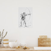 Longbowman Poster (Küche)