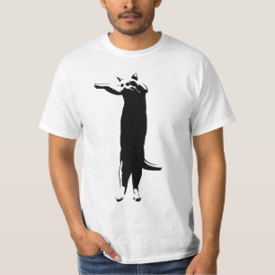 Longcat black'n Weiß T-Shirt