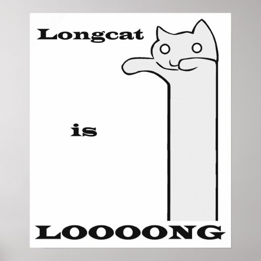 Longcat ist lang poster (Vorne)