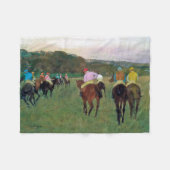 Longchamp Race Horse, Edgar Degas Fleecedecke (Vorderseite (Horizontal))