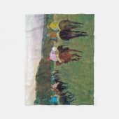 Longchamp Race Horse, Edgar Degas Fleecedecke (Vorderseite)