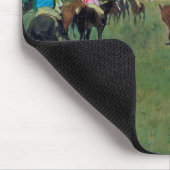 Longchamp Race Horse, Edgar Degas Mousepad (Ecke)