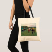 Longchamp Race Horse, Edgar Degas Tragetasche (Vorderseite (Produkt))