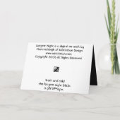 Longest Night Karte (Rückseite)