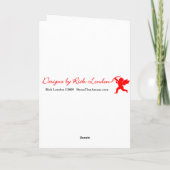 Longfellow "Beautiful Trait" Liebe Grußkarte Karte (Rückseite)