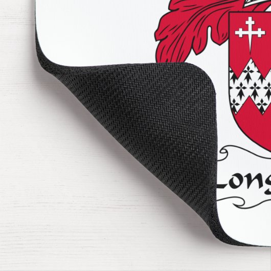 Longfellow Familienwappen Mousepad (Ecke)