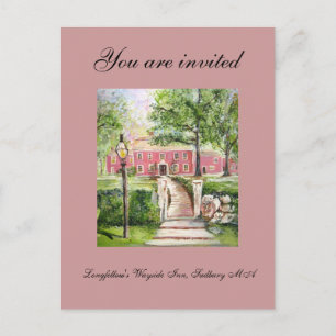 Longfellows Straßenrand-Gasthaus - Einladung