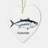 Longfin Albacore-Thunfisch-Logo Keramikornament (Links)