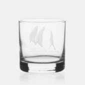 Longfin Batfish Whiskyglas (Rückseite)