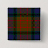 Longford Landkreis Irish Tartan Button (Vorderseite)