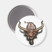 Longhor Magnet (Vorderseite/Rückseite)