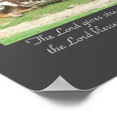 Longhorn 11"x11" Poster (Ecke)