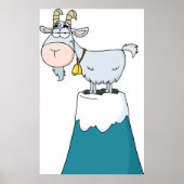 Longhorn-Bergziege Poster (Vorne)