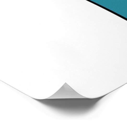 Longhorn-Bergziege Poster (Ecke)