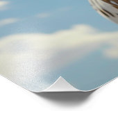 Longhorn Bull Fotodruck (Ecke)