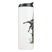 Longhorn Bull Rider Rodeo Power Western Art Thermosbecher