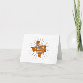 Longhorn Burnt Orange Zuhause Sweet Zuhause - Texa