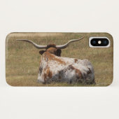 Longhorn Case-Mate iPhone Hülle (Rückseite (Horizontal))
