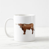 Longhorn Cattle Kaffeetasse (Links)